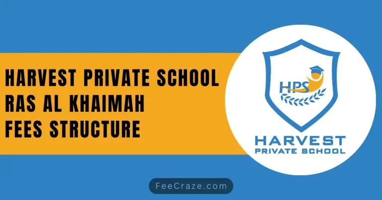 Harvest Private School Fees Structure 2023-24 (Ras Al Khaimah)